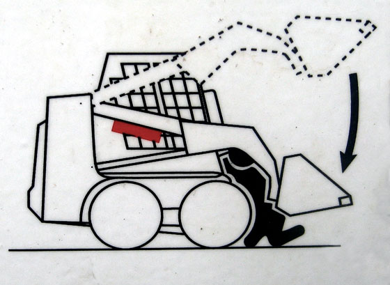 CAUTION BULLDOZER PRAYER