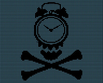 Crossbones Alarm Clock
